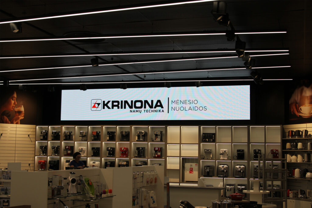 Klaipėdos BIG – Prekybos centro LED ekranas